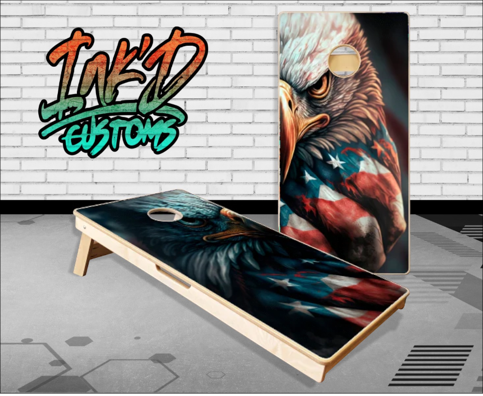 FULL COLOR BUFFALO SPORT Edition Professional Cornhole Boards