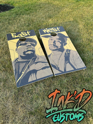 Biggie & Tupac Cornhole Set