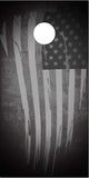 Tattered American Flag Cornhole Boards