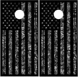 Digital Distressed American Flag Cornhole Boards