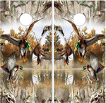 Mallard Duck  Buck Camo Cornhole Boards