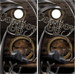 Cowboy Horse Wood Cornhole Boards