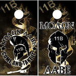 Molon Labe Dont Tread On Me Cornhole Boards