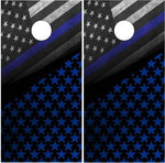 Thin Blue Line Stars Cornhole Boards