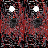 Black Widow Spider Cornhole Boards