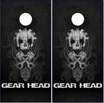 Mechanic Gear Head Cornhole Boards