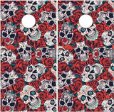 Sugar Skulls 2 Cornhole Boards