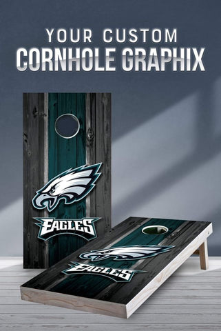 Philadelphia Eagles Cornhole Wraps